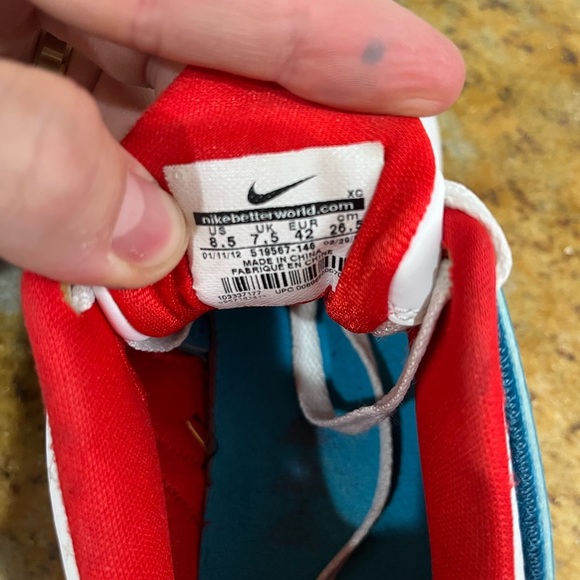 Nike KD 4 N7 White size 8.5 - Picture 8 of 9